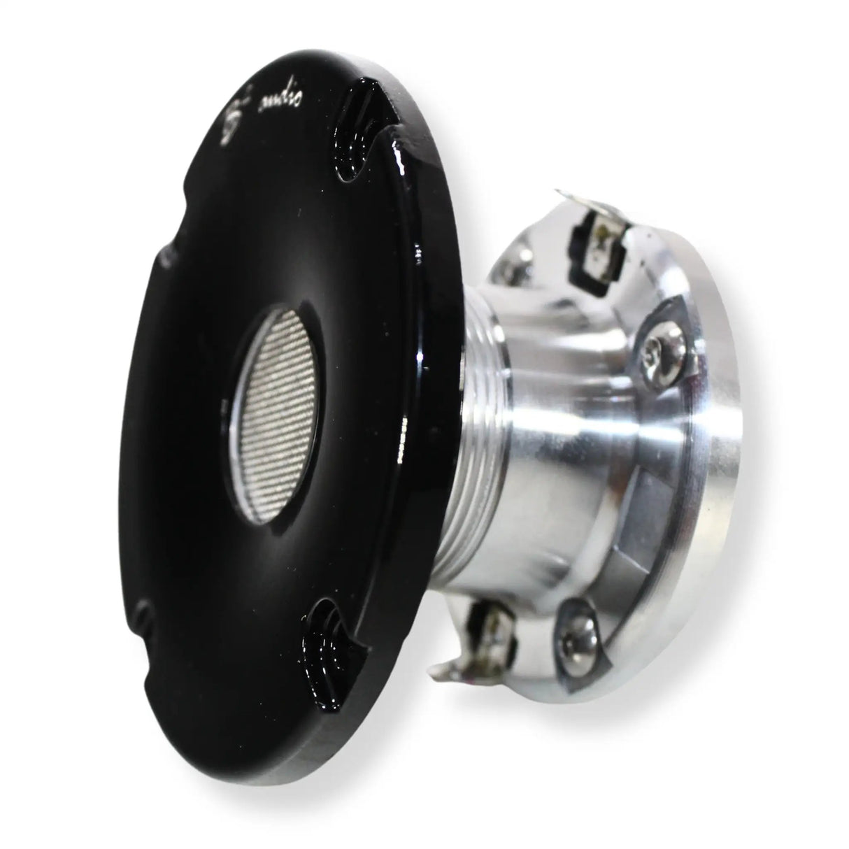 B2 Audio B2 Audio RAGE Series Pair of 1" 4-Ohm 20 Watt RMS Shallow Mount Compression Drivers, OD 3.15" w/ Horn RAGE CDR - Car Audio