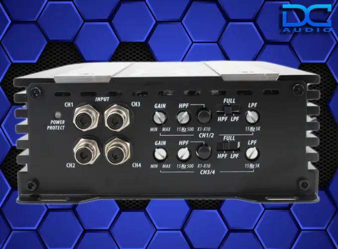 DC Audio DC Audio PS1200x4 - Mini 4 Channel Amplifier - Car Audio