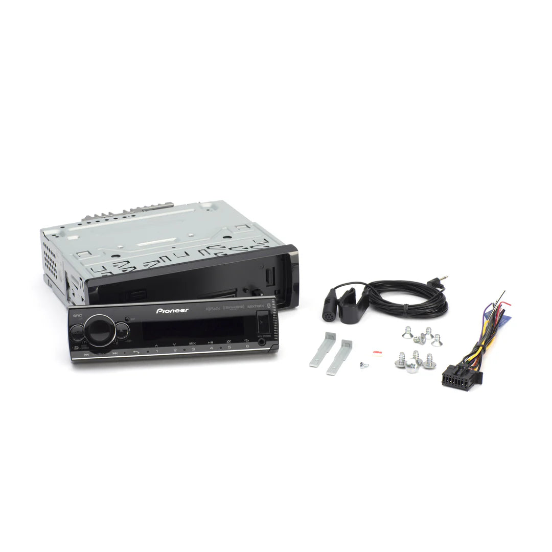 Pioneer MVH-S720BHS Audio Media Receiver with Enhanced Audio Functions, Pioneer Smart Sync App Compatibility, MIXTRAX®, Built-in Bluetooth®, HD Radio™ and SiriusXM-Ready™