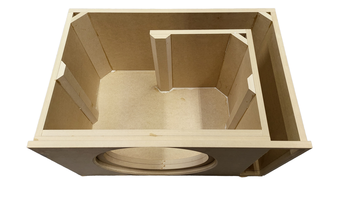 GP Car Audio TRU SPEC Elite Prefab Single 15" Subwoofer Enclosure Sundown U 15" - Car Audio