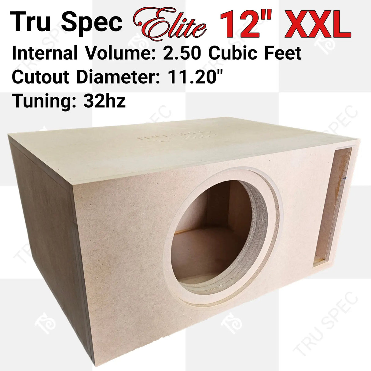 GP Car Audio Tru Spec Elite Single 12" XXL: Sundown M, X, Zv6, Zv7, NSv6 - Car Audio