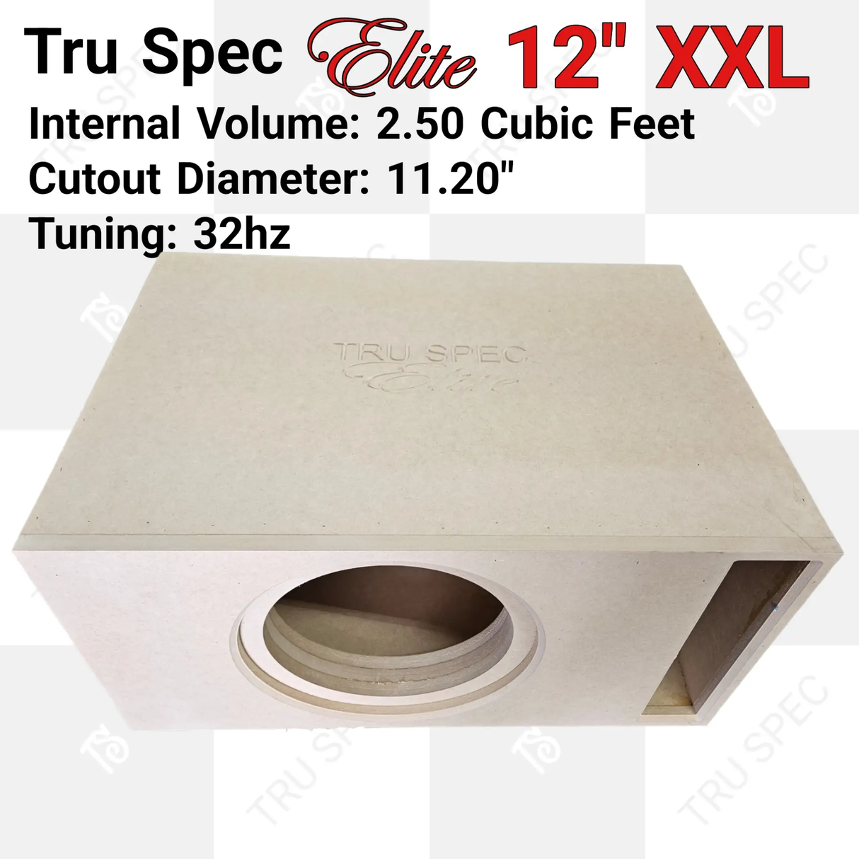 GP Car Audio Tru Spec Elite Single 12" XXL: Sundown M, X, Zv6, Zv7, NSv6 - Car Audio