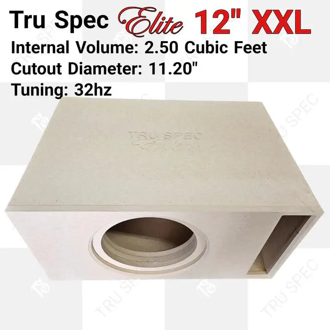 GP Car Audio Tru Spec Elite Single 12" XXL: Sundown M, X, Zv6, Zv7, NSv6 - Car Audio