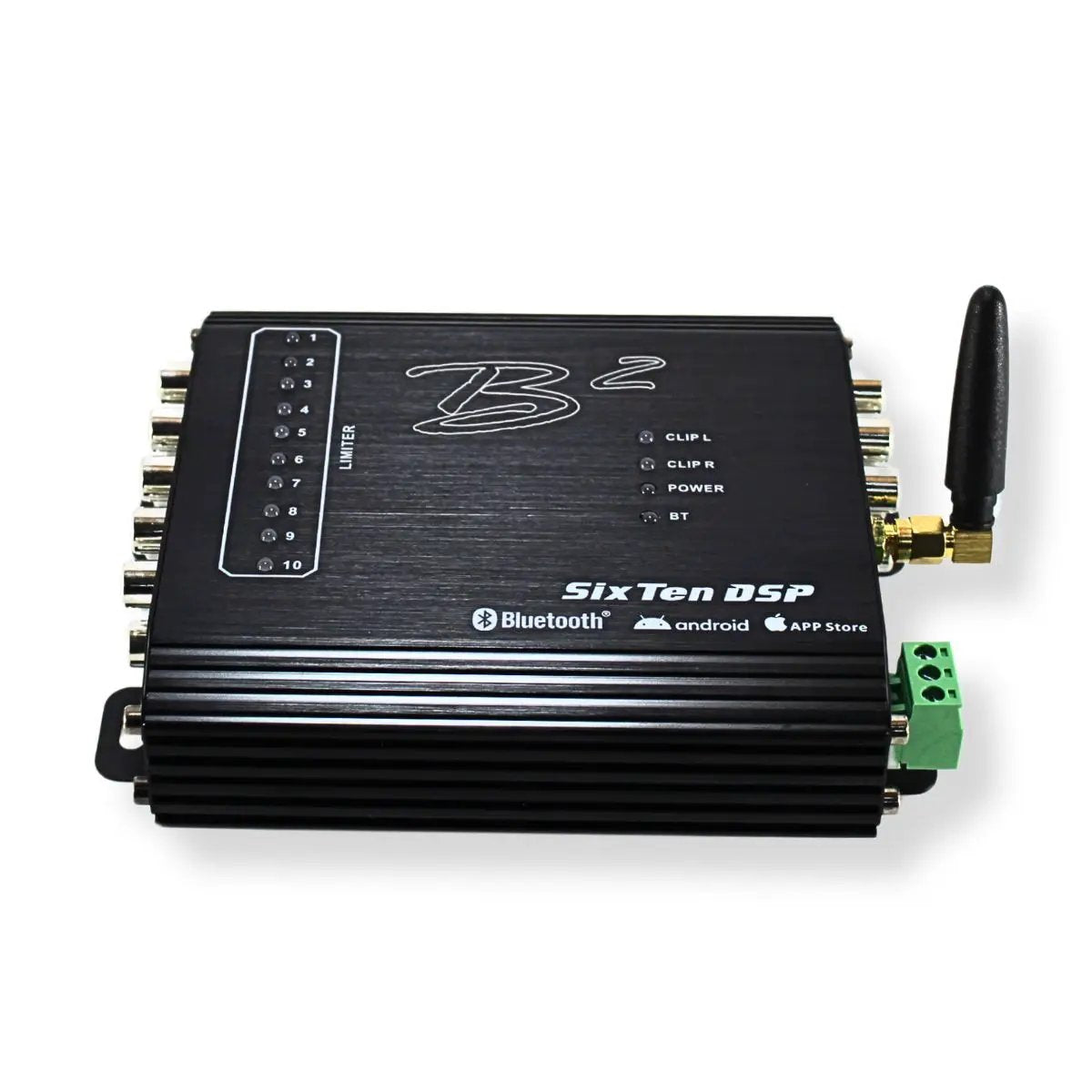 B2 Audio B2 Audio Black 4v 10 Channel DSP with Bluetooth iOS/Android App 96 KHz - 32 Bit - Car Audio