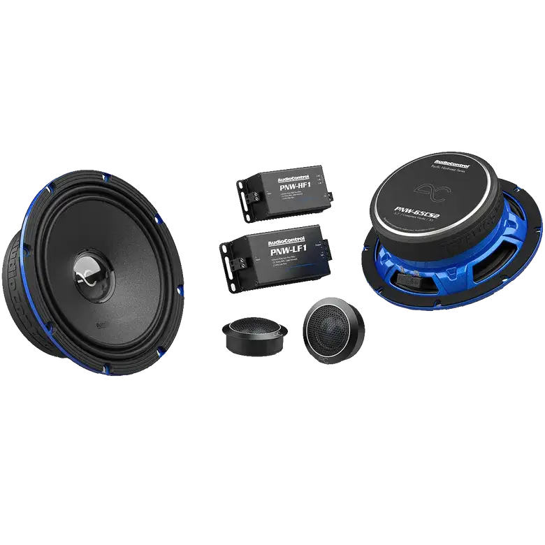 AudioControl AudioControl PNW-65CS2 6.5" Component Speakers, 100W RMS, 3 Ohms (Pair) - Car Audio