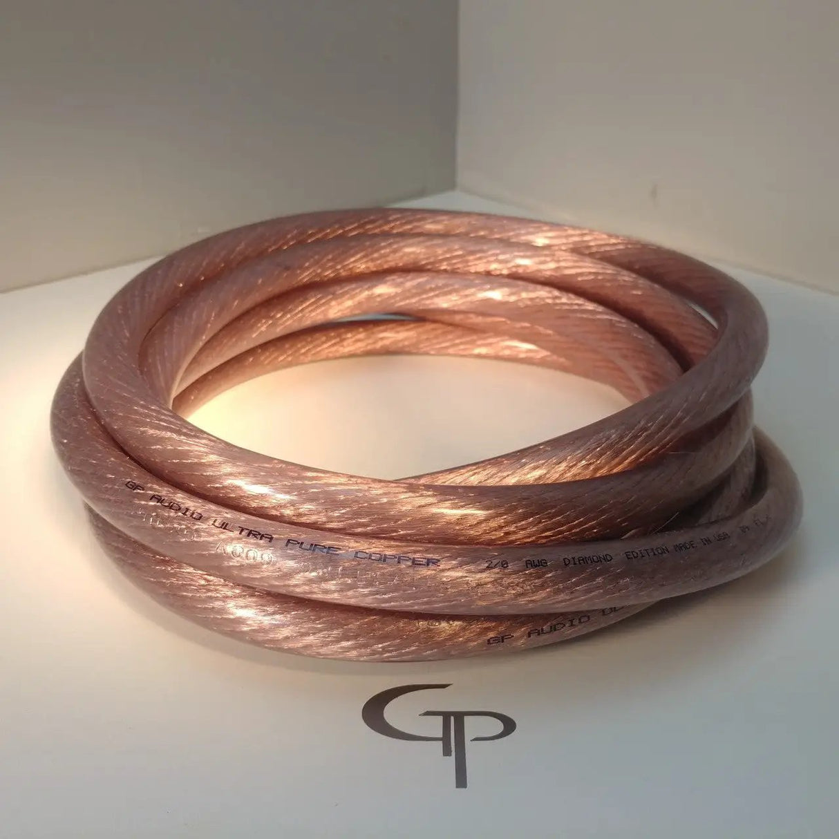 GP Car Audio 1/0 AWG GP Diamond Edition CLEAR - Car Audio