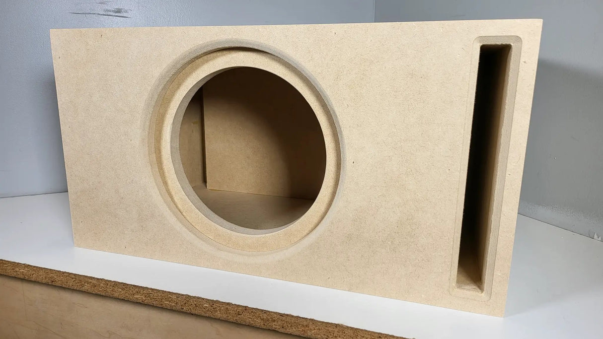 GP Car Audio TRU SPEC Prefab Single 8" Subwoofer Enclosure Sundown SA - Car Audio