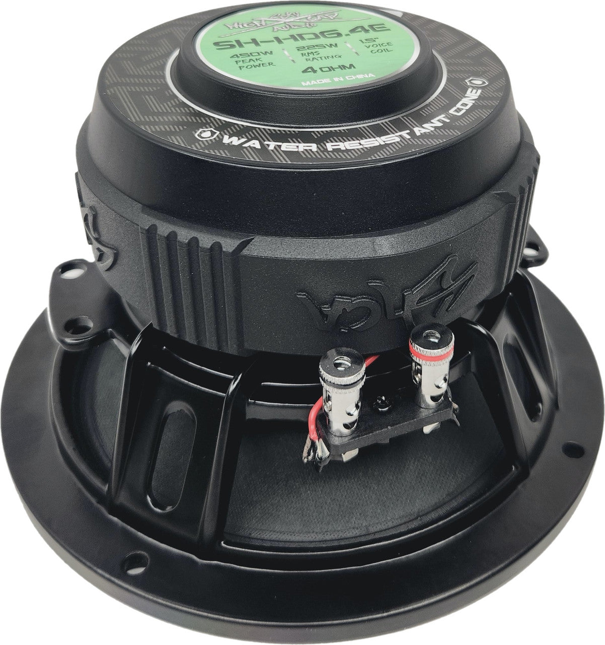 Sky High Pro Audio HD6.4E 6.5" Hybrid Midrange Coaxial Speaker 450 Watts 4 ohm (Single)