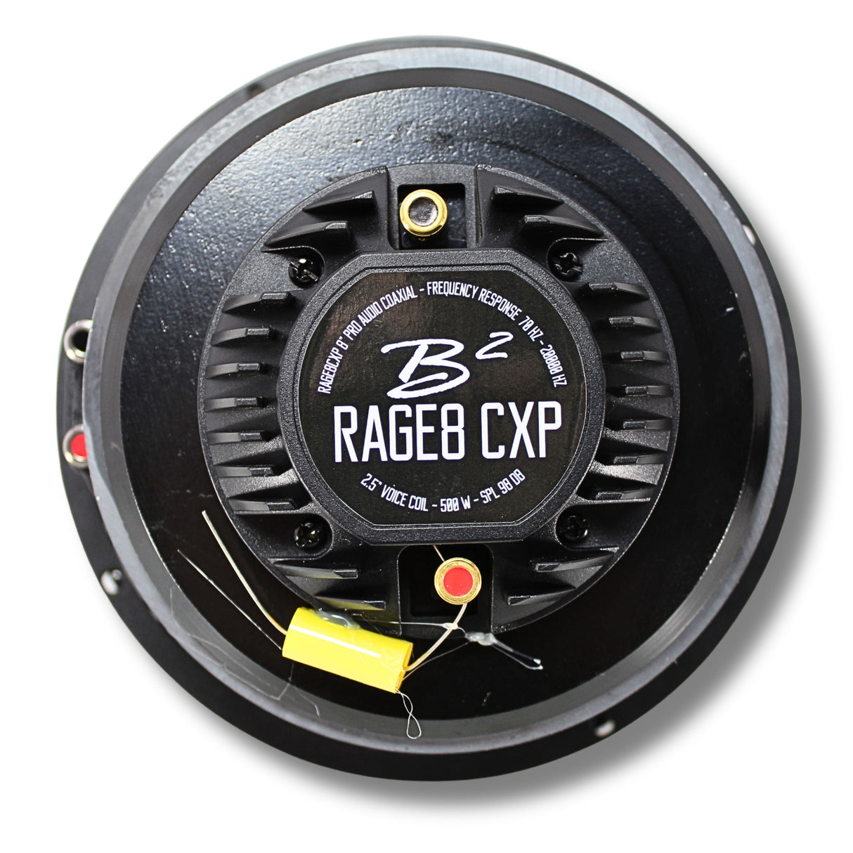 B2 Audio RAGE Series 8" 4-Ohm 250 Watt RMS Coaxial/Compression Driver Speakers RAGE8CXP