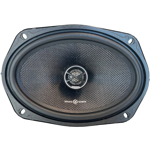 SoundQubed HDX Series 6x9" Coaxial 2-way Speakers (pair)