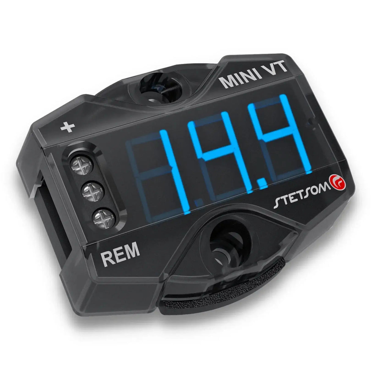 Stetsom Stetsom MiniVT Digital Voltmeter Mini Automotive Battery VT Blue LED - Car Audio