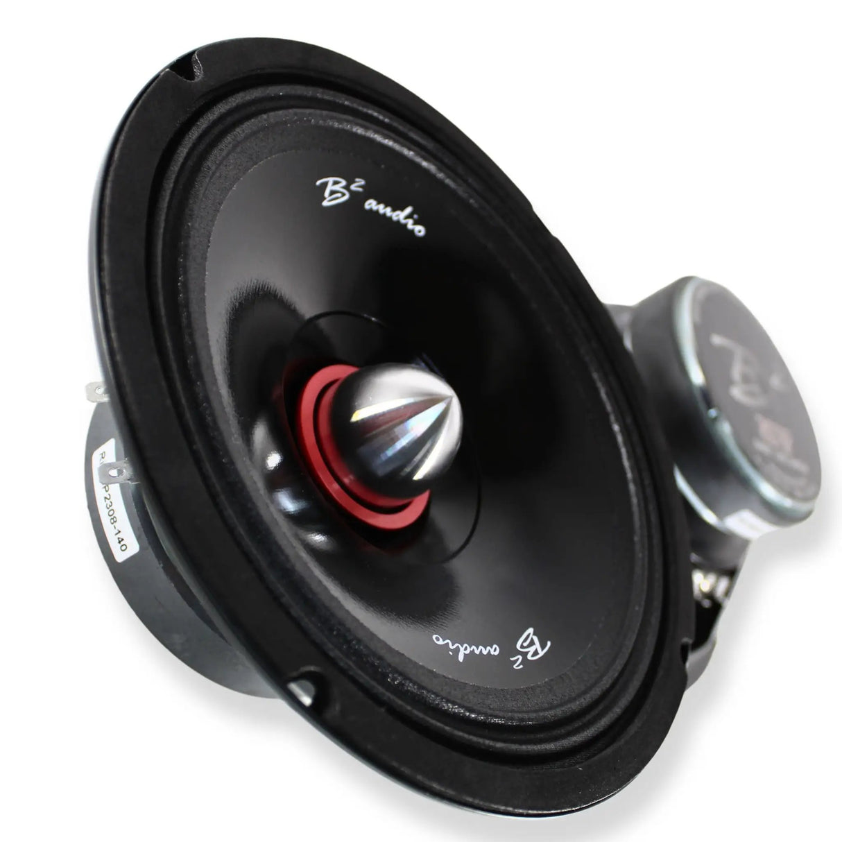 B2 Audio B2 Audio RIOT Series 8" 4-Ohm 150W RMS Mid-Range Speakers UV-Coated Cone, Sold in Pairs RIOT8P - Car Audio