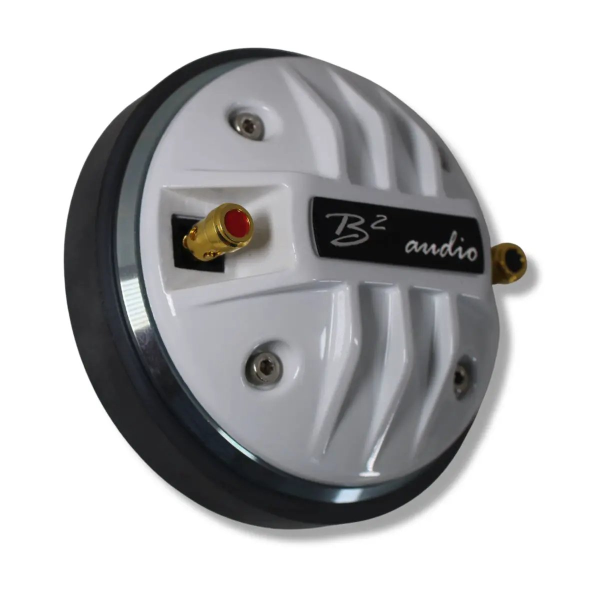 B2 Audio 200 Watt RMS 4 Ohm 1.75" VC Bolt On Compression Driver Pair B2-RAGECDR-44 - Car Audio