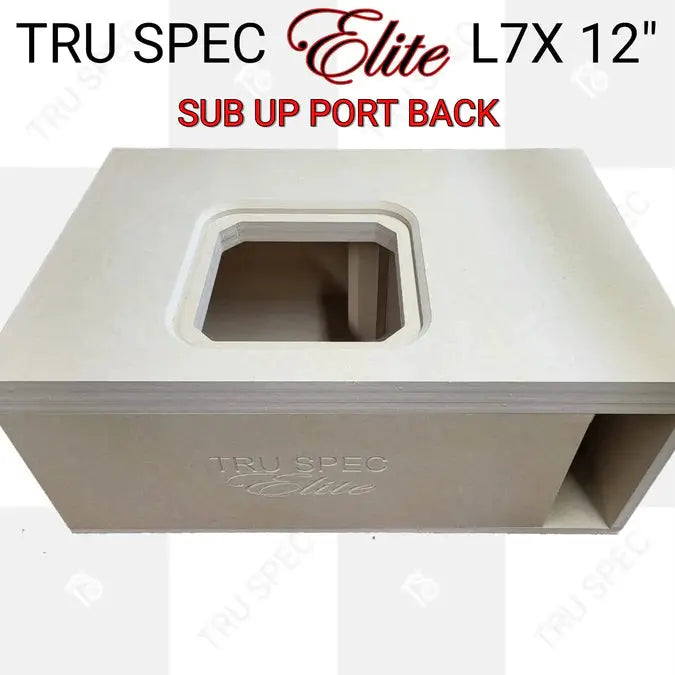 GP Car Audio TRU SPEC Elite Prefab Kicker Solo X 12" L7X Sub Up Port Back Subwoofer Enclosure - Car Audio