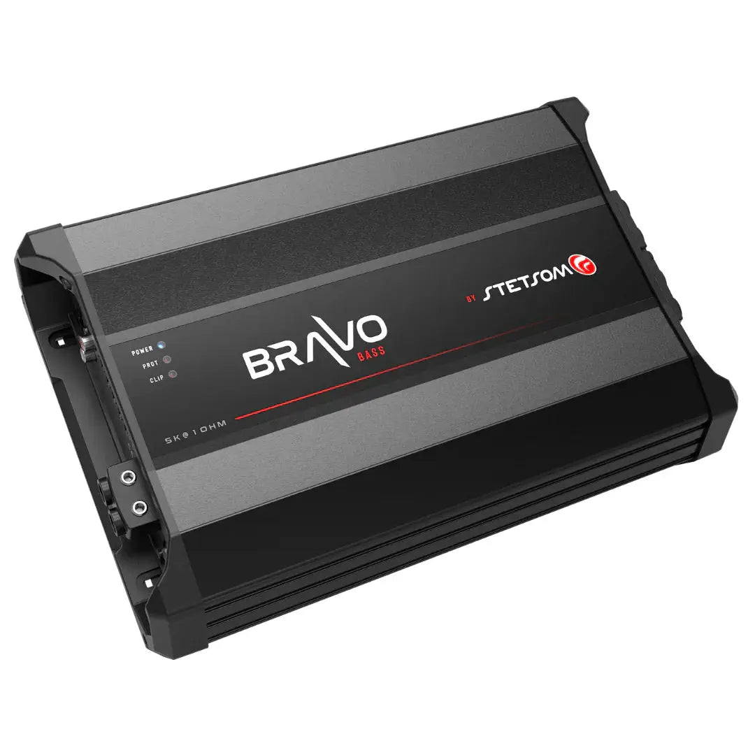 Stetsom BRAVO BASS 5K Digital Subwoofer Amplifier Mono 1 Channel Class D 5000 Watts RMS - Trinity Car Audio