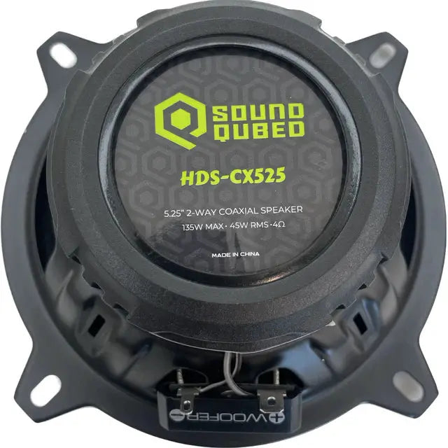 SoundQubed SoundQubed HDS Series 5.25" Coaxial 2-way Speakers (pair) - Car Audio