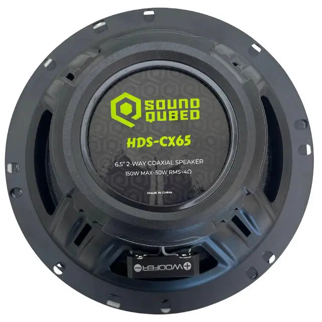 SoundQubed SoundQubed HDS Series 6.5" Coaxial 2-way Speakers (pair) - Car Audio