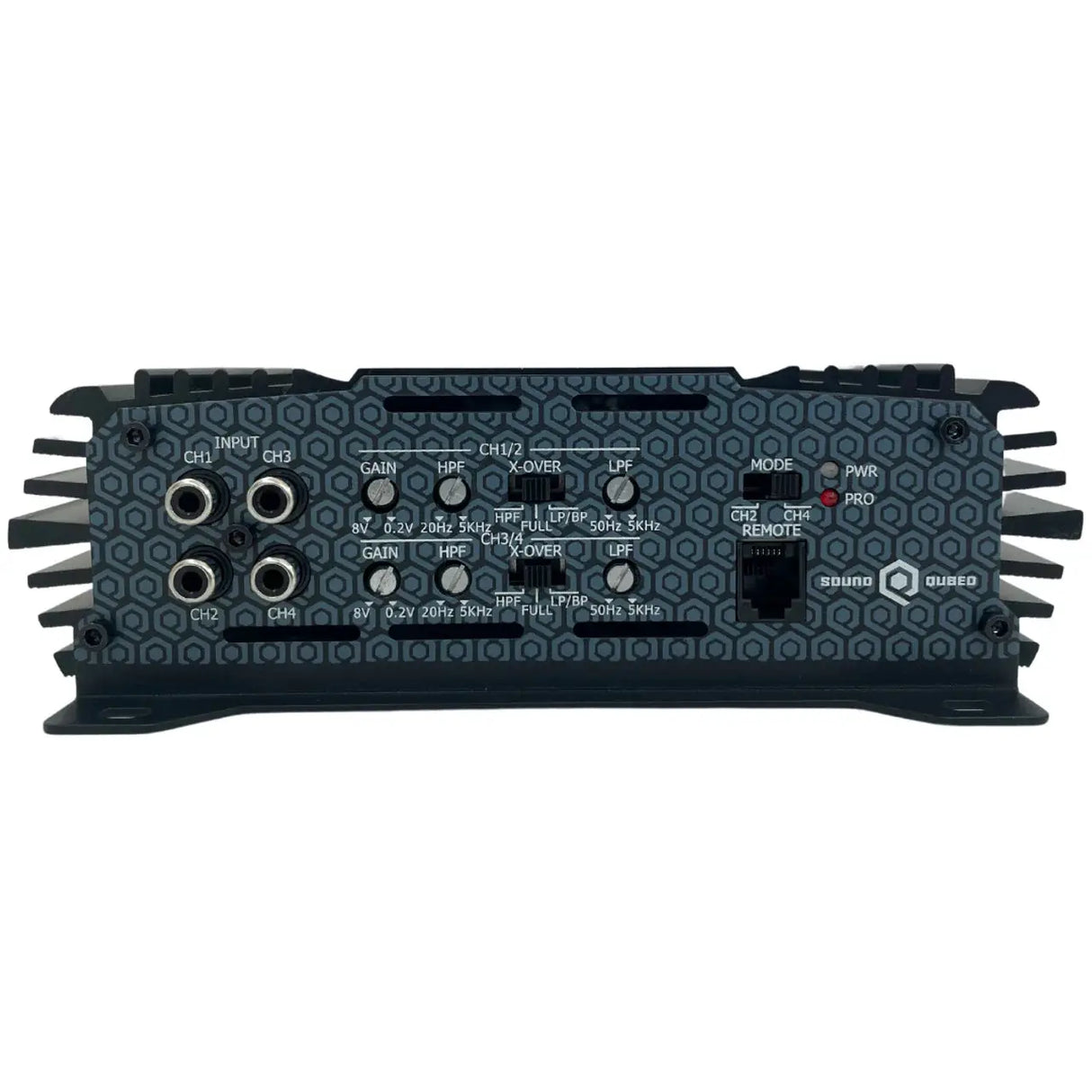 SoundQubed SoundQubed S4-100 S Series 4 Channel Amplifier (175x4) - Car Audio