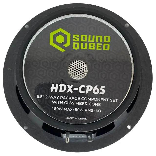 SoundQubed SoundQubed HDX Series 6.5" 2-Way Component Speaker Set - Car Audio