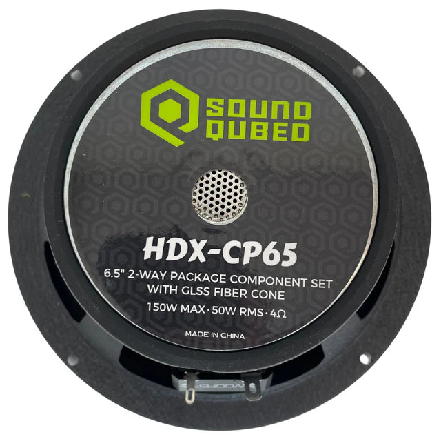 SoundQubed HDX Series 6.5" 2-Way Component Speaker Set