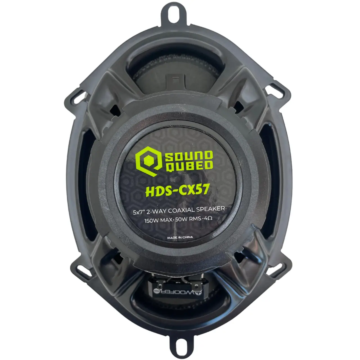 SoundQubed SoundQubed HDS Series 5x7" Coaxial 2-way Speakers (Pair) - Car Audio