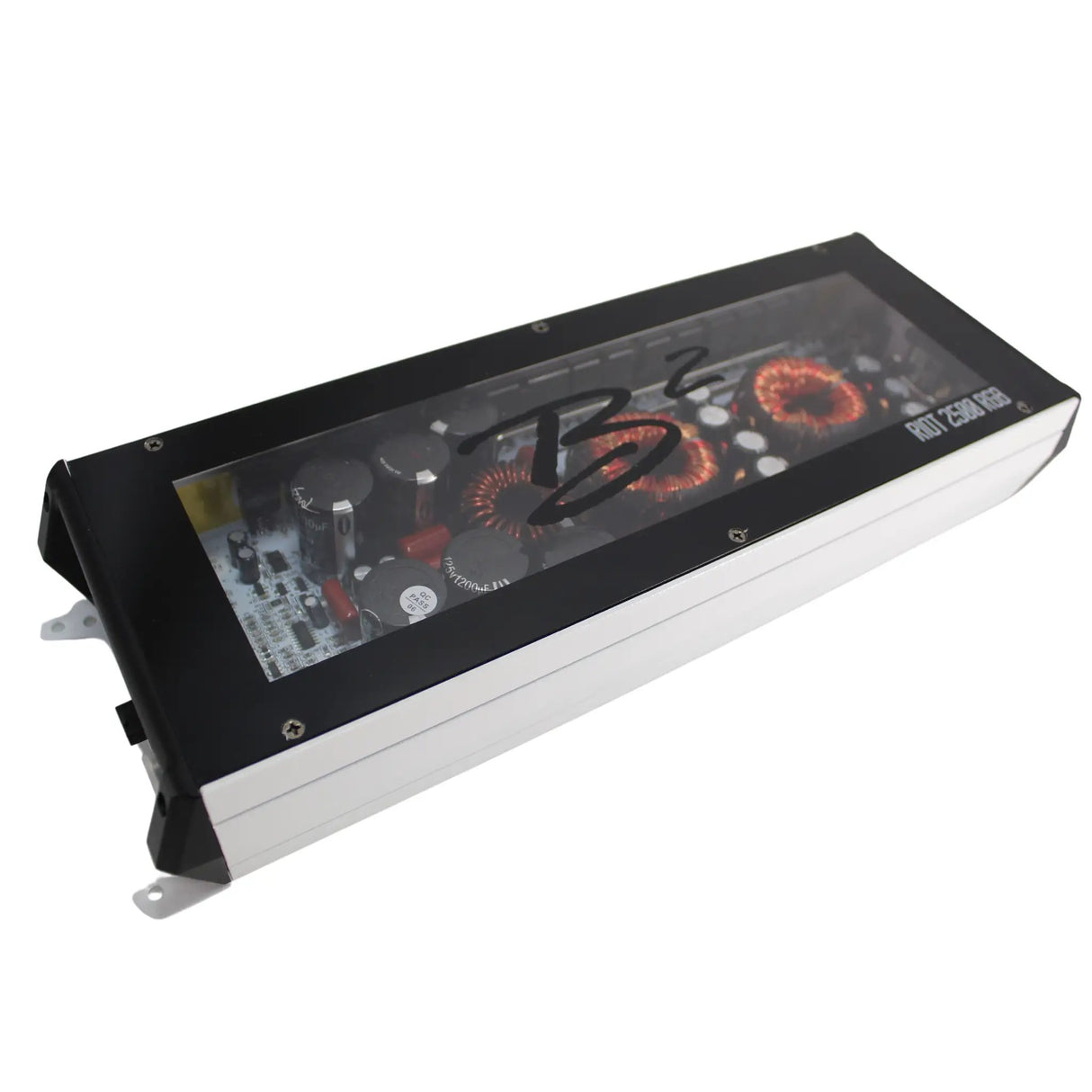B2 Audio B2 Audio RIOT Mono 2.5K 2500 Watt 1-Ohm Class D Subwoofer Amplifier Full Range Amplifier w/ RGB LED Illumination - Car Audio