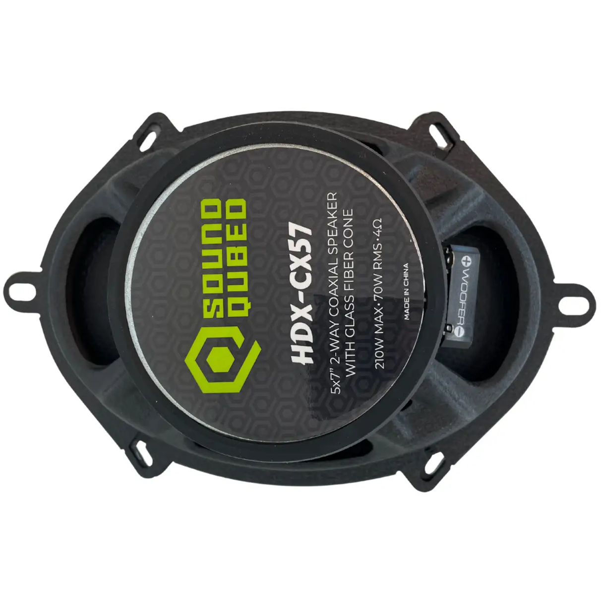 SoundQubed SoundQubed HDX Series 5x7" Coaxial 2-way Speakers (pair) - Car Audio