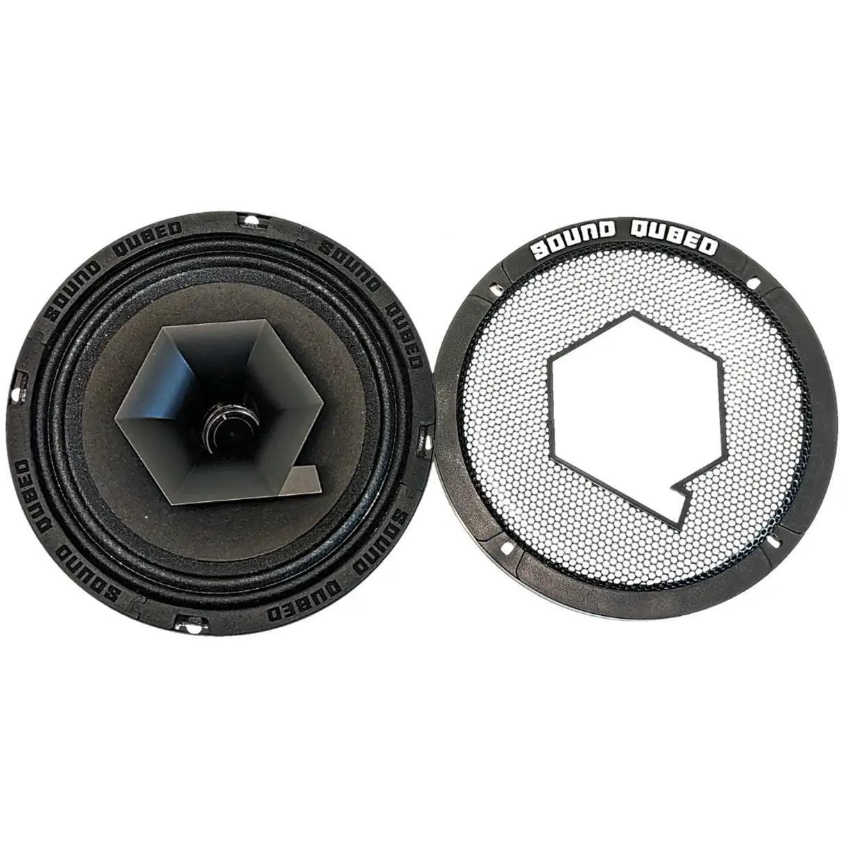 SoundQubed SoundQubed BGS-CX64SL Coaxial Slim Loudspeaker w/ 1" Compression Driver (each) - Car Audio