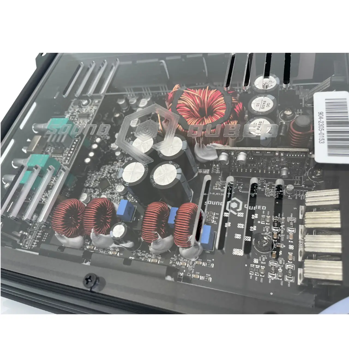 SoundQubed SoundQubed S4-100 S Series 4 Channel Amplifier (175x4) - Car Audio