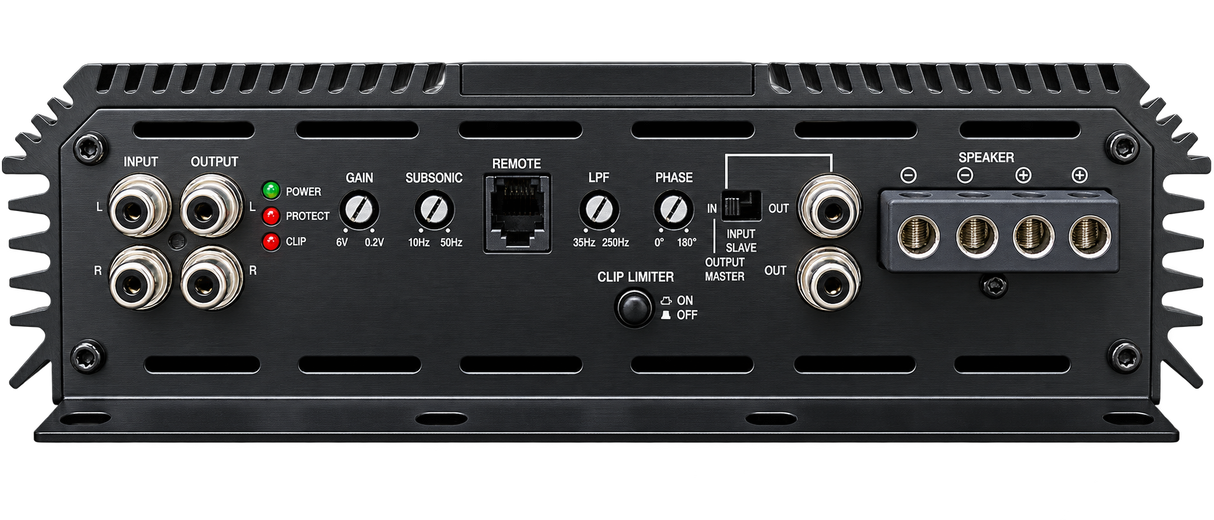 Ruthless Audio Ruthless Audio 7500.1 Black 7,500 Watt Monoblock Amplifier - Car Audio