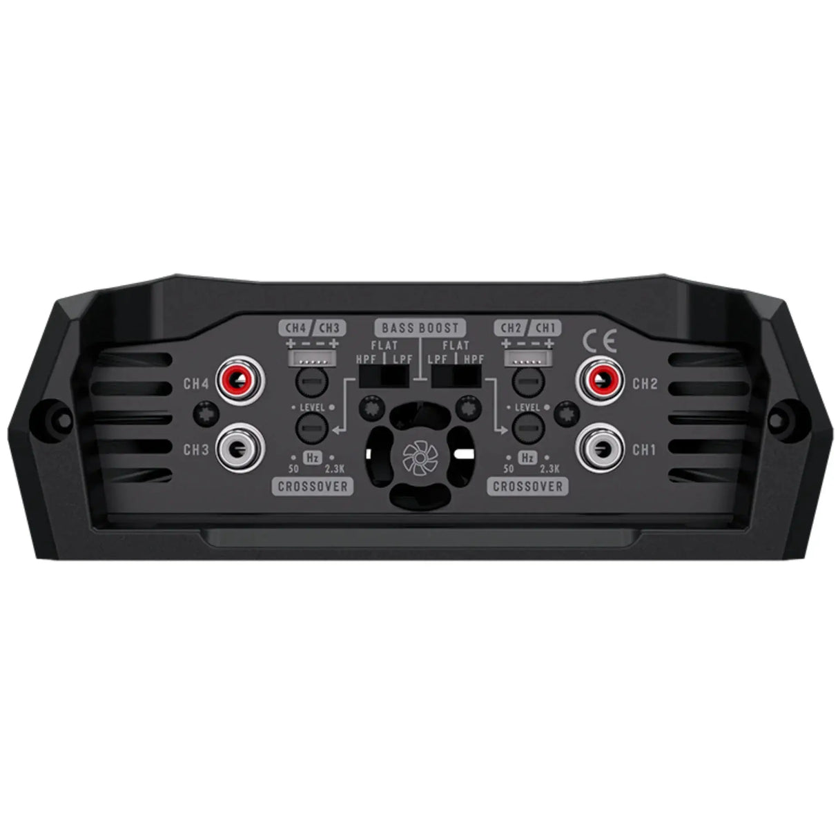 Stetsom Bravo HQ 800.4 Multichannel Car Audio Digital Amplifier - 2 Ohms Stable - 800 Watts RMS 4 Independent Channels - Trinity Car Audio