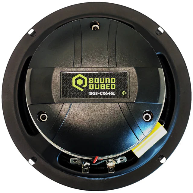 SoundQubed BGS-CX64SL Coaxial Slim Loudspeaker w/ 1" Compression Driver (each)