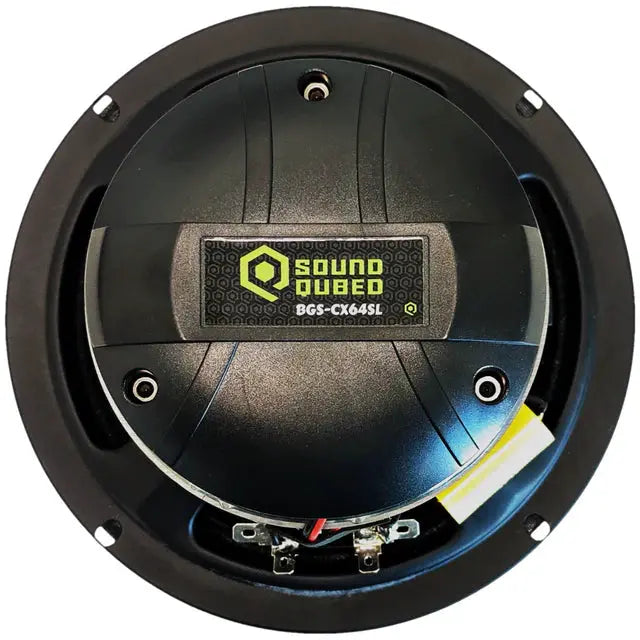 SoundQubed SoundQubed BGS-CX64SL Coaxial Slim Loudspeaker w/ 1" Compression Driver (each) - Car Audio