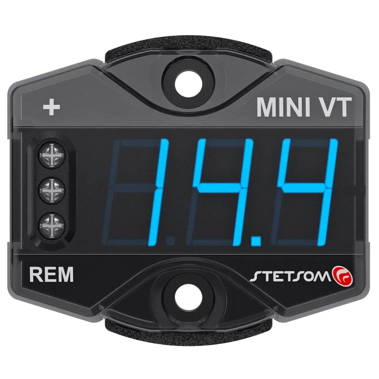 Stetsom Stetsom MiniVT Digital Voltmeter Mini Automotive Battery VT Blue LED - Car Audio