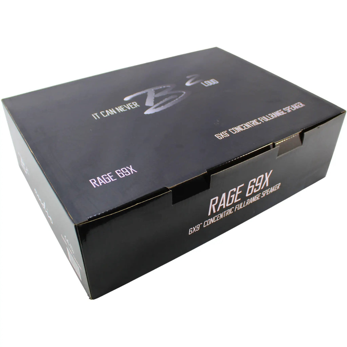 B2 Audio B2 Audio RAGE Series Pair of 6x9" 4-Ohm 100 Watt RMS Coaxial Mid To High End Speakers RAGE69X - Car Audio