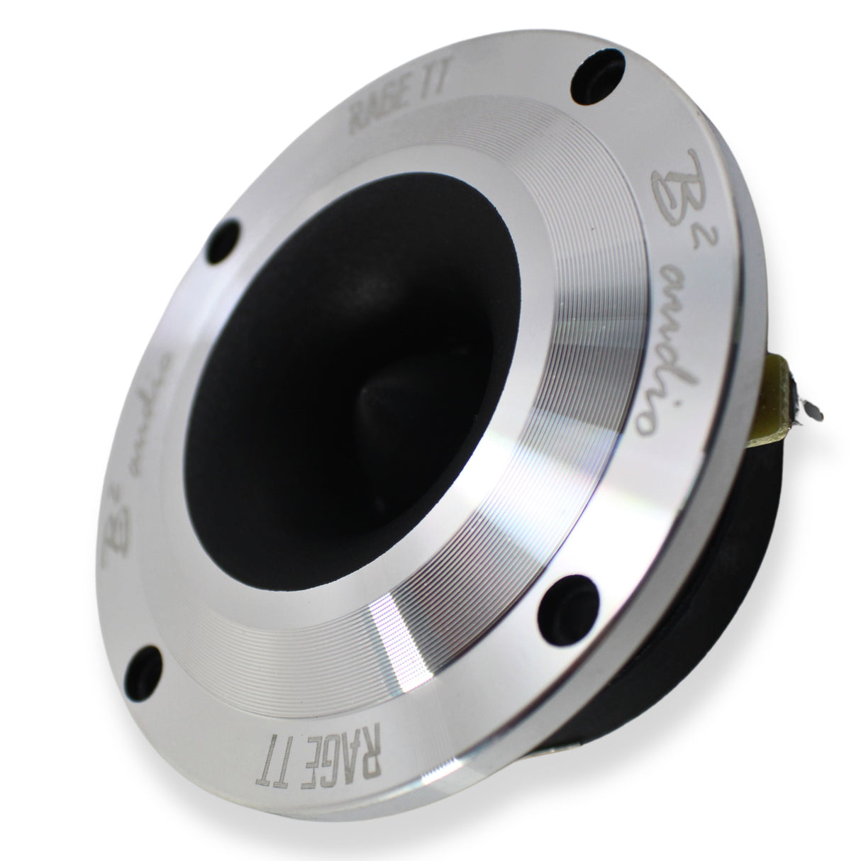 B2 Audio RAGE Series Pair of 1" 4-Ohm 30 Watt RMS Tweeters, OD 3.92" RAGE TT
