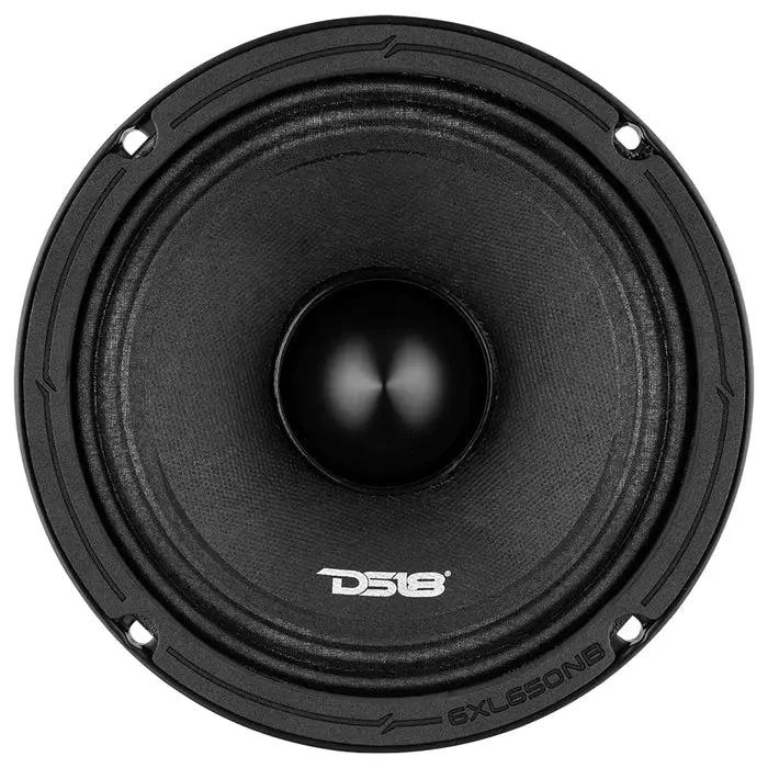 DS18 DS18 6XL650NB-4 XL 6.5" Neodymium Mid-Range Loudspeaker With Bullet 325 Watts Rms 4-Ohm (each) - Car Audio