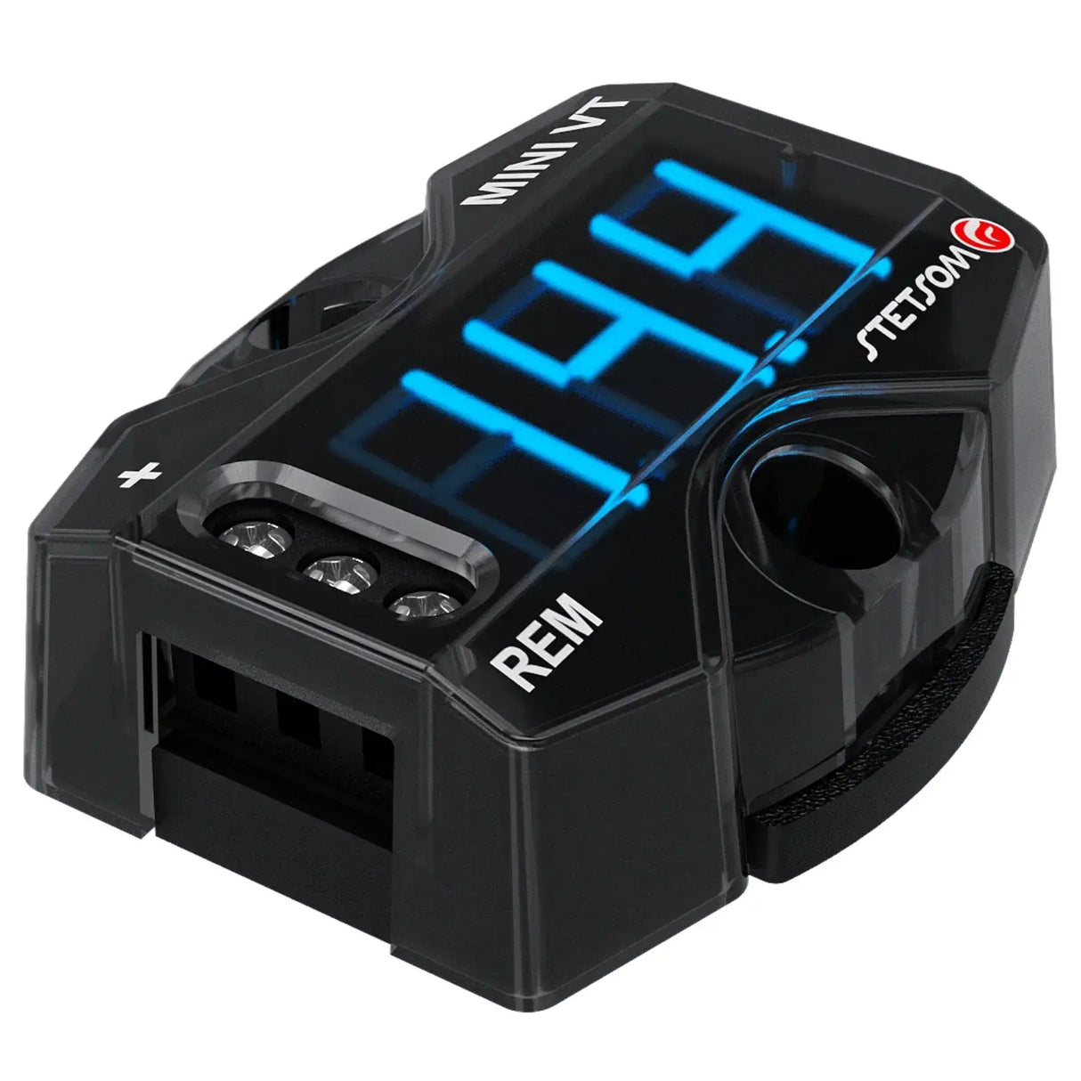 Stetsom Stetsom MiniVT Digital Voltmeter Mini Automotive Battery VT Blue LED - Car Audio