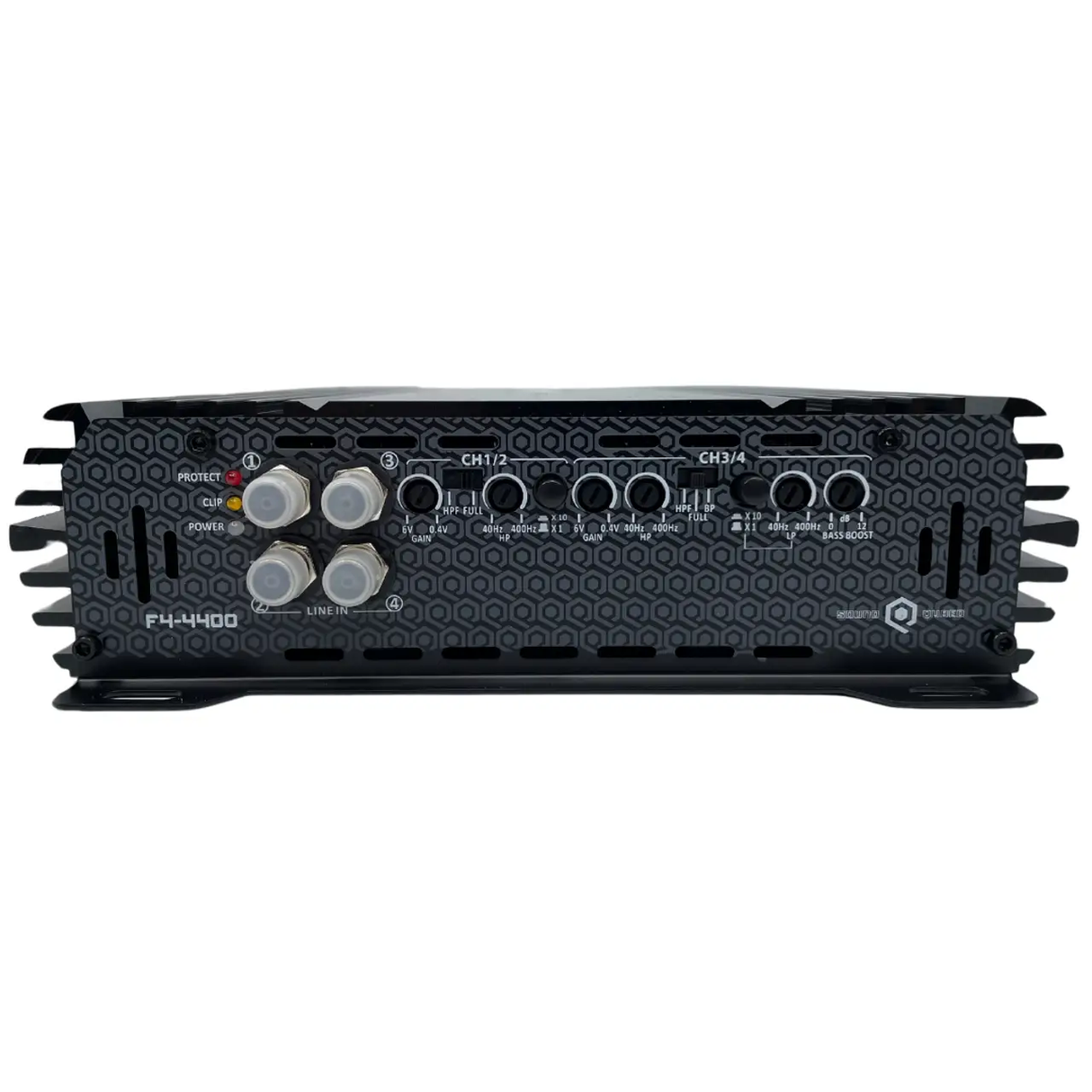 SoundQubed SoundQubed 4400 Watt F4-4400 Full Bridge 4 Channel Amplifier - Car Audio