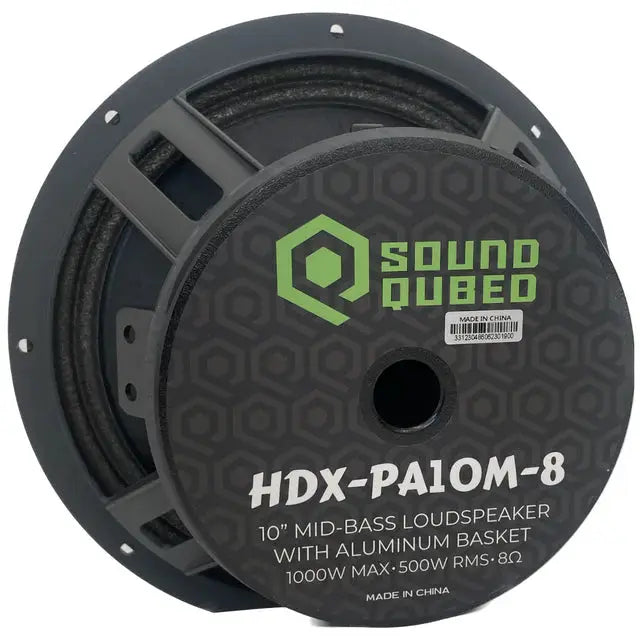 SoundQubed SoundQubed HDX Series Pro Audio 10" Speaker (each) - Car Audio