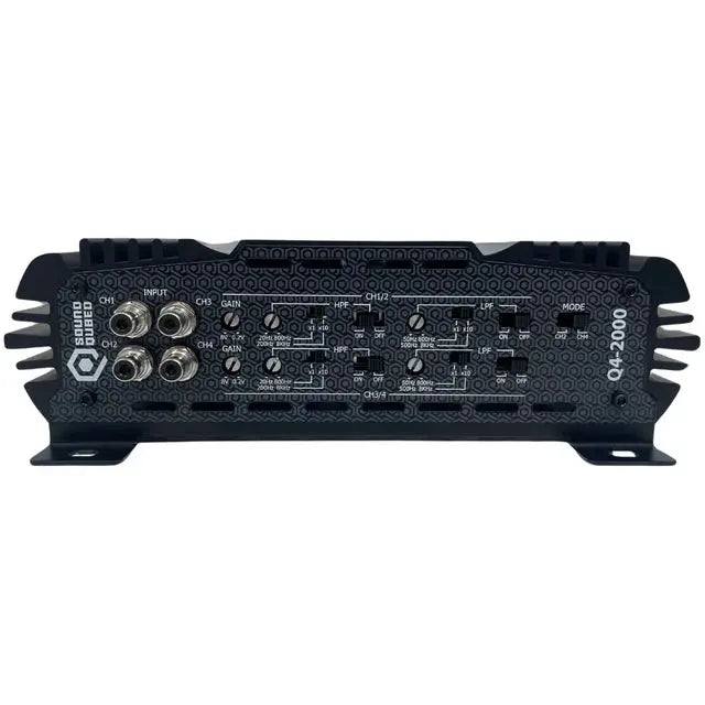 SoundQubed SoundQubed Q4-2000 16v Q Series 4 Channel Amplifier - Car Audio