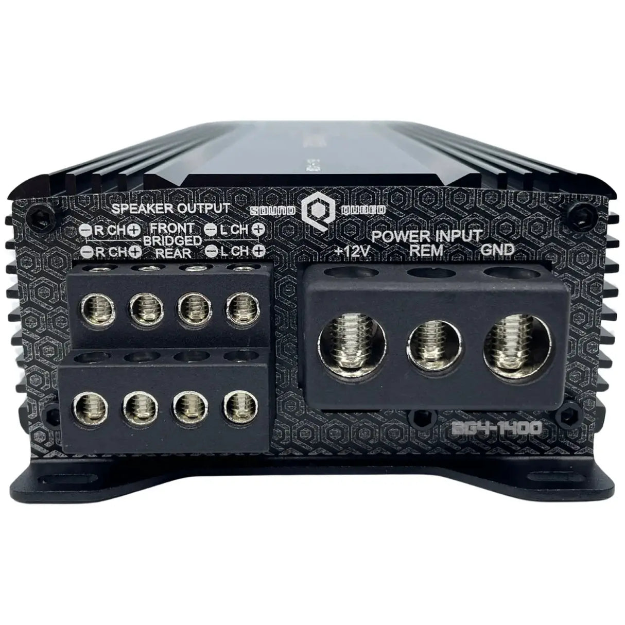 SoundQubed SoundQubed BG4-1400 1400 Watt Bagger Series Amp (Ultra Compact) - Car Audio