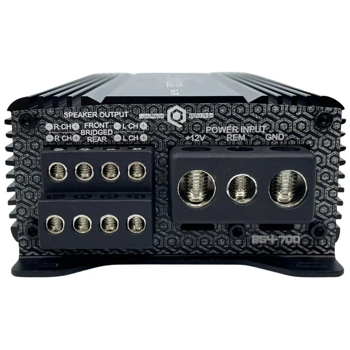 SoundQubed SoundQubed BG4-700 700 Watt Bagger Series Amp (Ultra Compact) - Car Audio