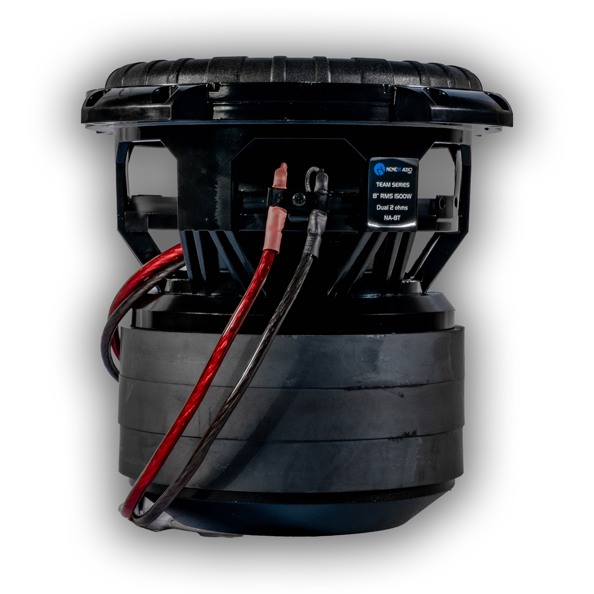 Nemesis Audio NA-8T 8″ 1500W RMS Dual Voice Coil Team Series Car Subwoofer