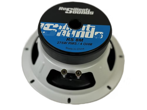 Resilient Sounds RS 8M 8" Pro Audio Midrange Loudspeaker (single)