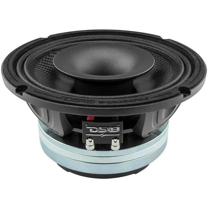 DS18 DS18 8HD800NCFD-4 8" Water Proof Carbon Fiber Mid Bass and Driver Coaxial Hybrid Neodymium Magnet 4-Ohm (each) - Car Audio