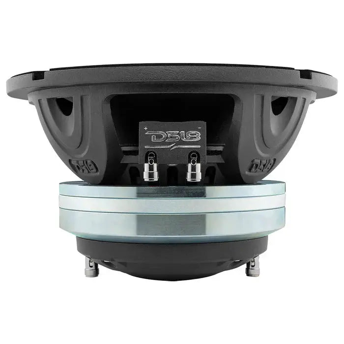 DS18 DS18 8HD800NCFD-8 8" Water Proof Carbon Fiber Mid Bass and Driver Coaxial Hybrid Neodymium Magnet 8-Ohm (each) - Car Audio
