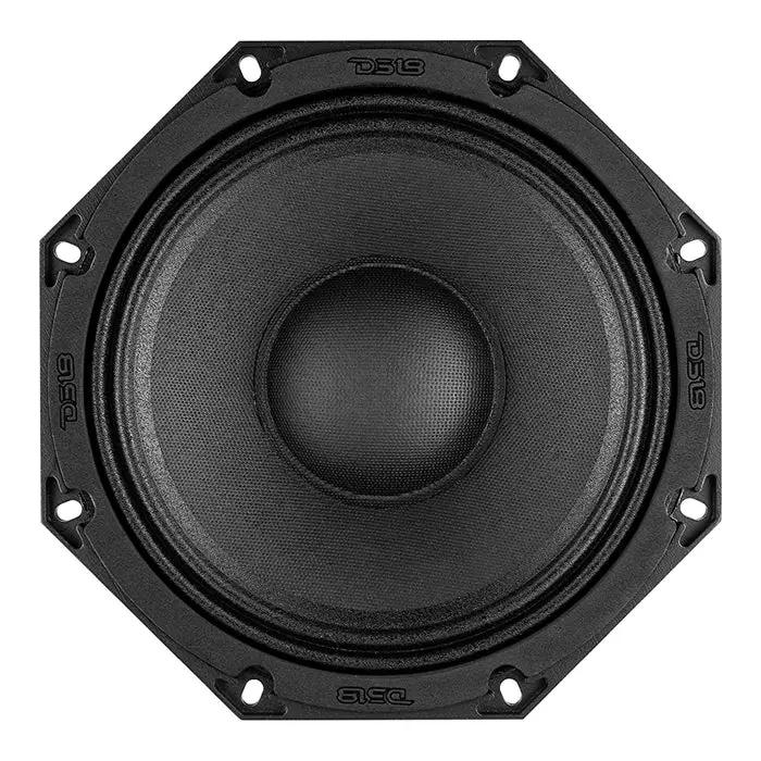 DS18 DS18 8OCT400-8 Octagonal 8" Mid-Bass Loudspeaker 400 Watts Rms 8-Ohm (each) - Car Audio