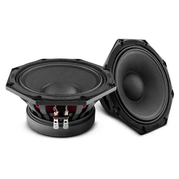 DS18 DS18 8OCT400-8 Octagonal 8" Mid-Bass Loudspeaker 400 Watts Rms 8-Ohm (each) - Car Audio