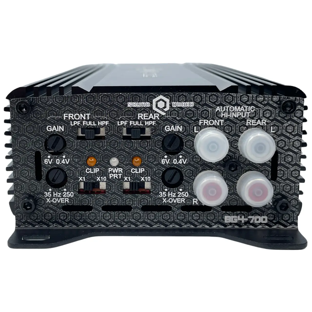 SoundQubed SoundQubed BG4-700 700 Watt Bagger Series Amp (Ultra Compact) - Car Audio